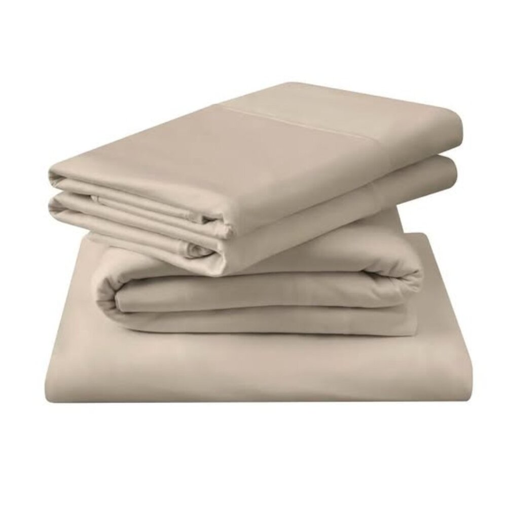 Brand New Tempur-Pedic Breeze Split King Sand Stone Sheet Set.